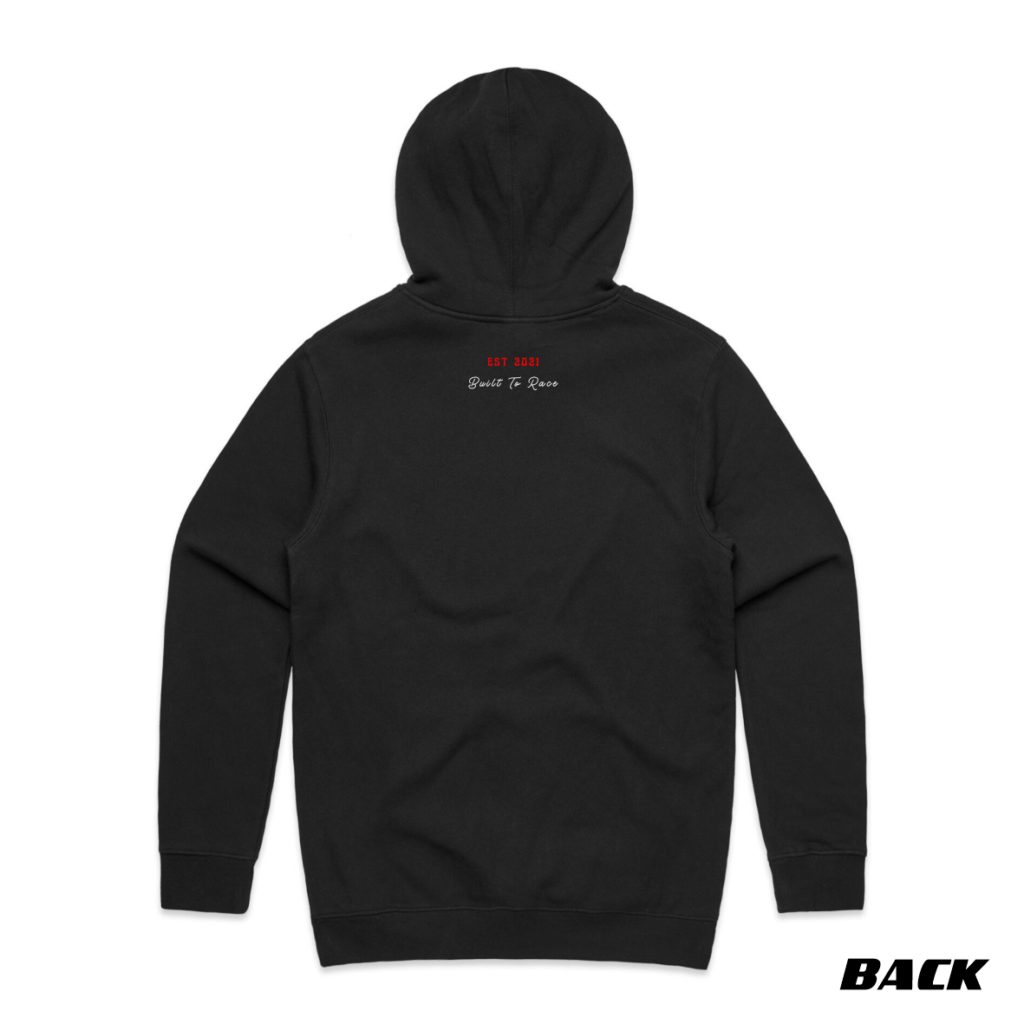 2D1 – ‘Built to Race’ Hoodie - Three 3s Apparel and Merch