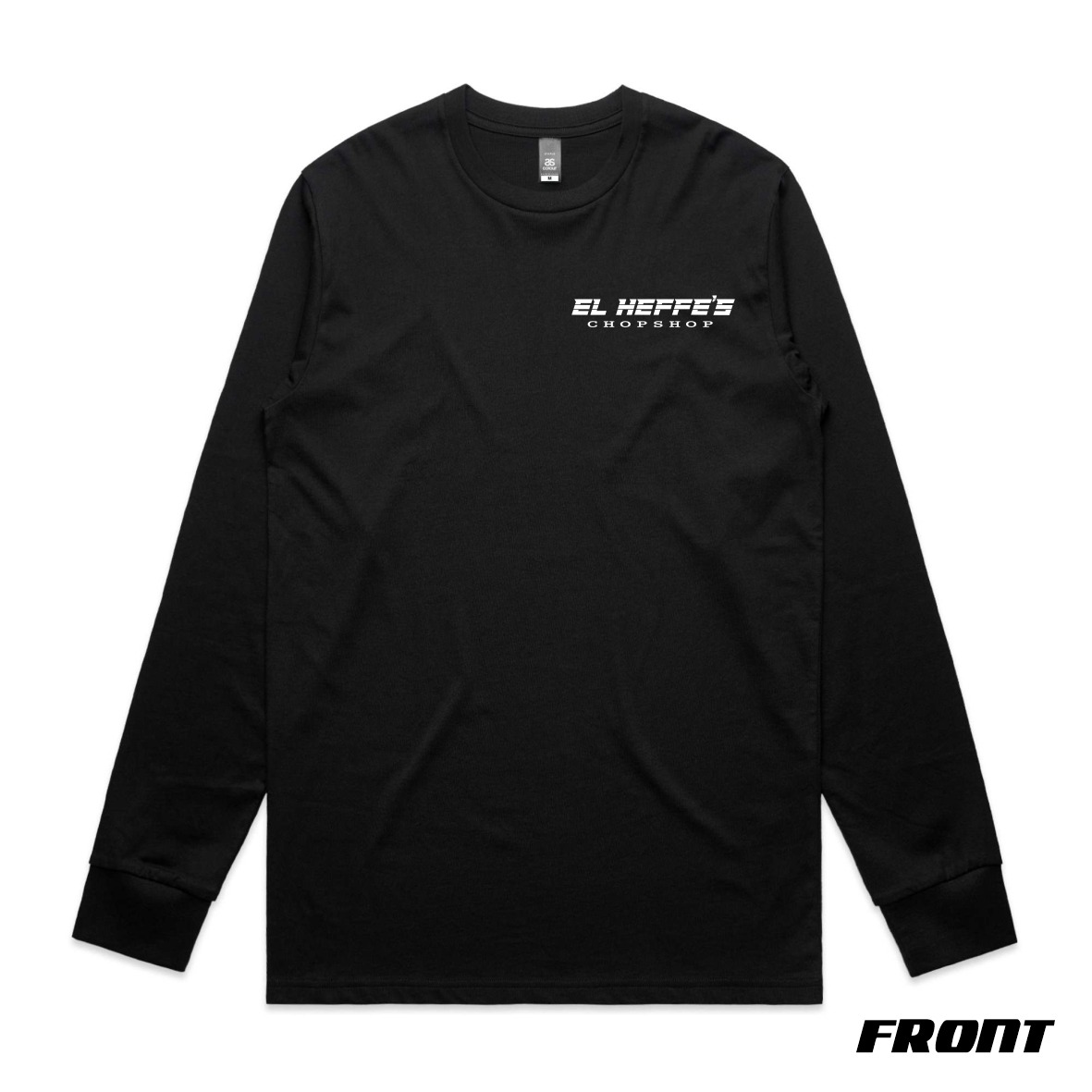 El Heffe - Longsleeve Logo Tee - Three 3s Apparel and Merch